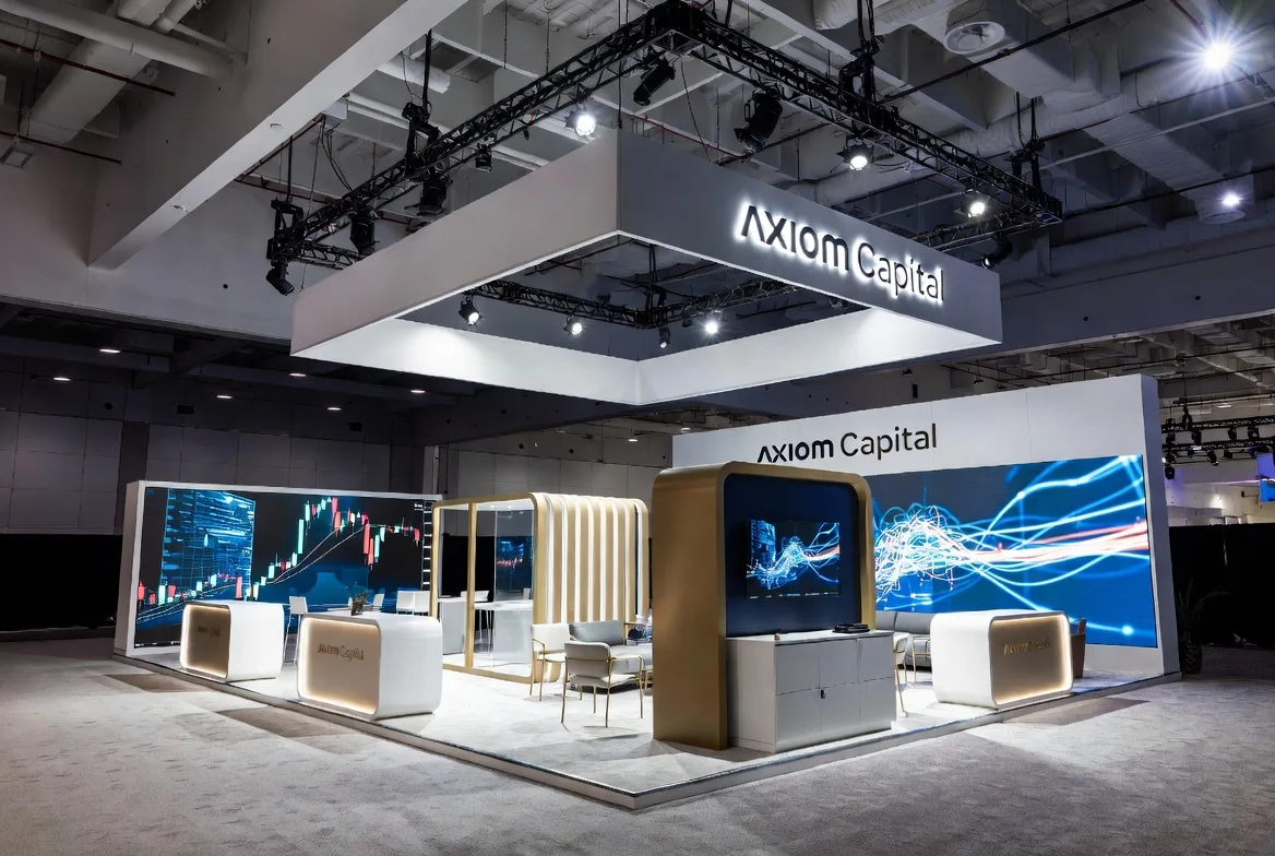 Axiom Capital exhibition booth