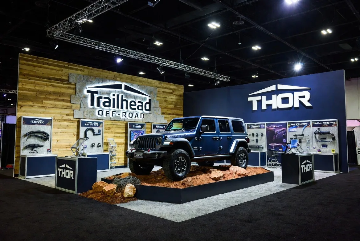 Trailhead Off-Road exhibition booth